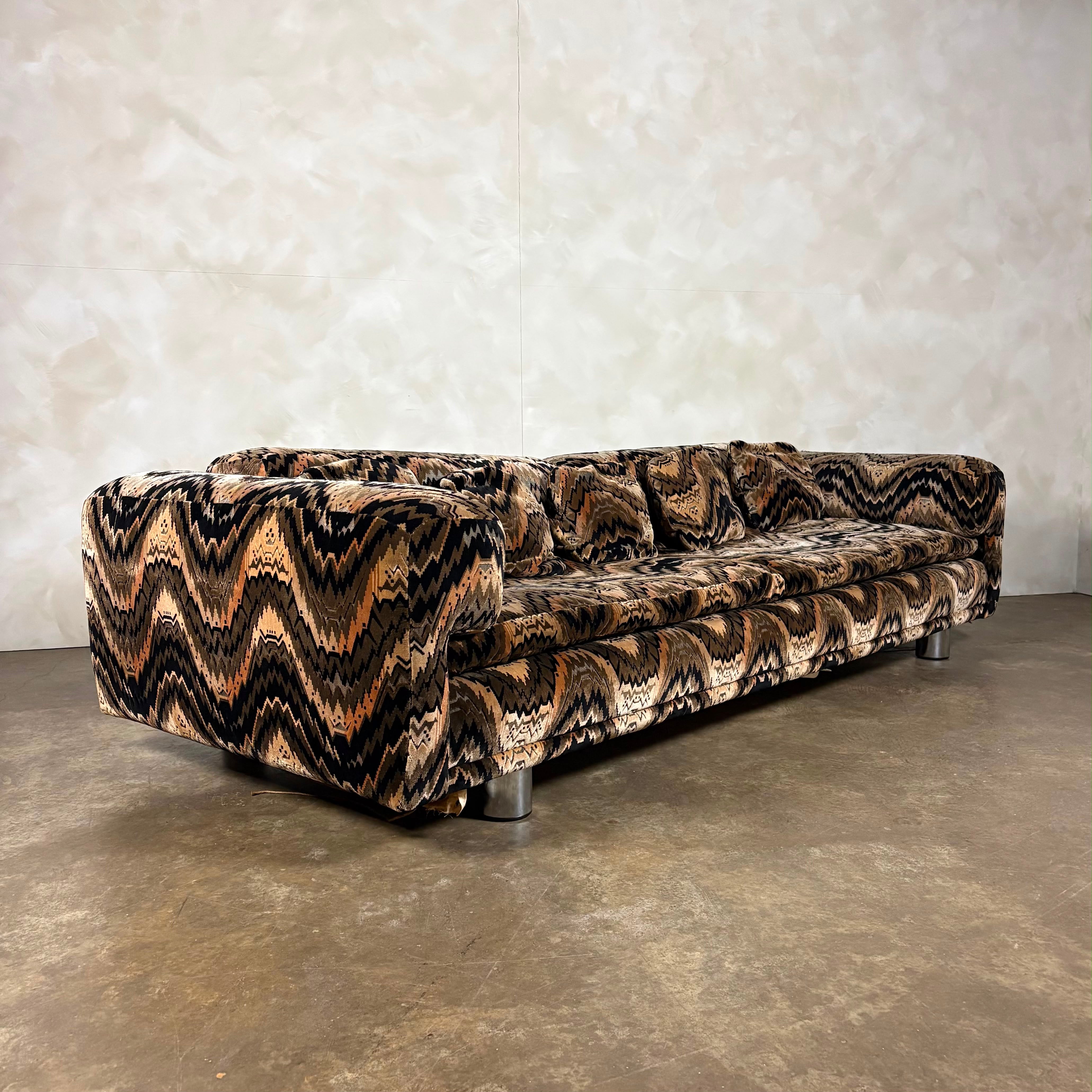 Howard Keith Original Diplomat Three Seater Sofa By HK London Diplomat Mid Century Vintage Retro MCM