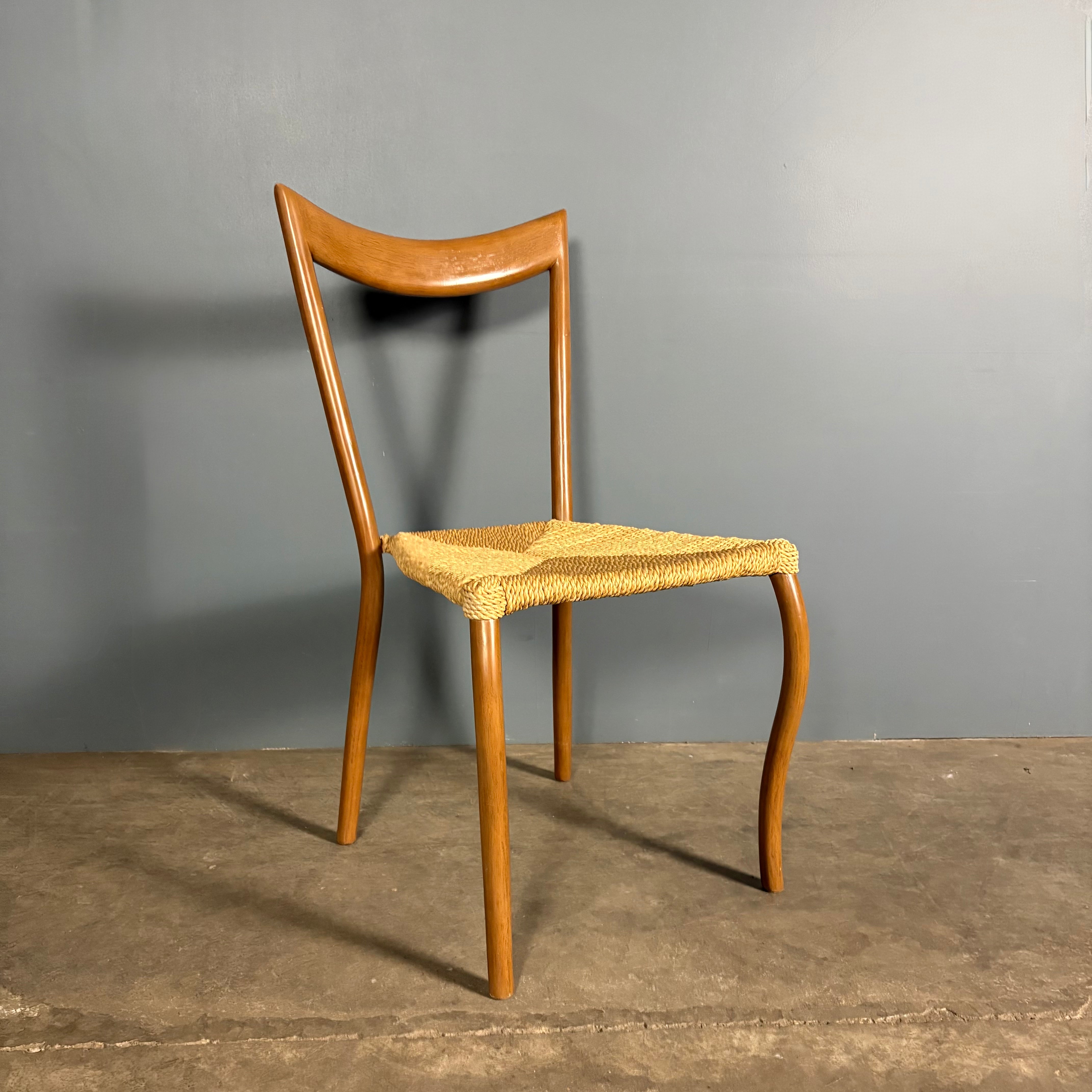 SOLD Eight Manila Dining Chairs By Val Padilla For Conran Mid Century Vintage Retro MCM