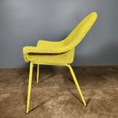 SOLD Lloyd Loom Manta Stingray Armchair & Footstool Mid Century Vintage Retro MCM