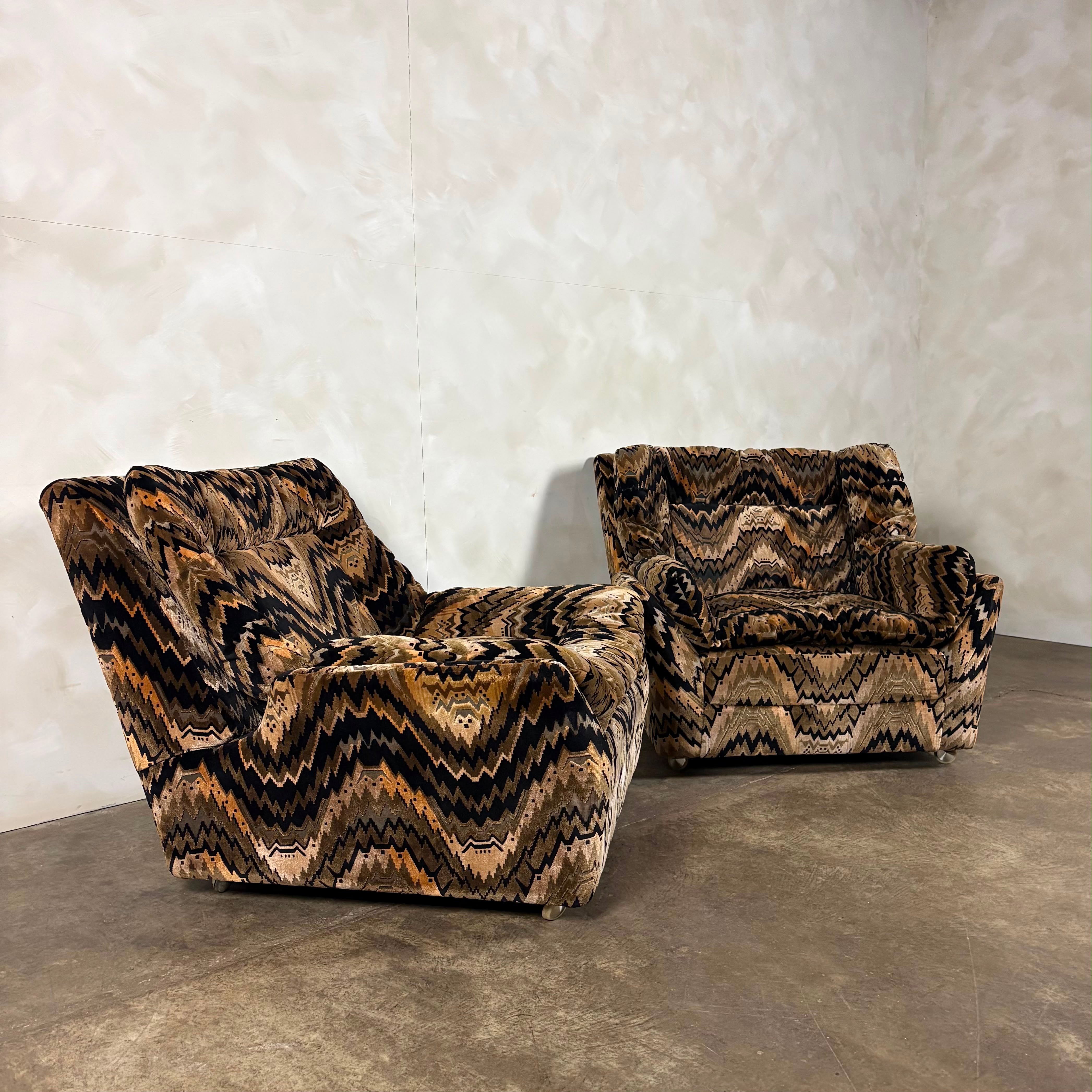 Howard Keith Original Pair Of Helmsdale Armchairs HK Diplomat Mid Century Vintage Retro MCM