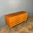SOLD Meredew Chest Of Drawers Oak Mid Century Vintage Retro MCM