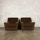SOLD Mid Century G Plan Bronte Brown Armchair Vintage Retro MCM