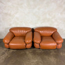 Sesann Cassina Armchair Gianfranco Frattini Italian Mid Century Vintage Retro MCM