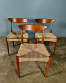 SOLD Mid Century Danish Teak Dining Chair By Arne Hovmand-Olsen For Mogens Kold Vintage Retro MCM