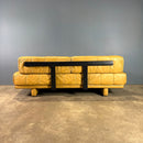 SOLD De Sede DS80 Style Sofa Bed/Daybed Mustard Yellow Leather Mid Century Vintage Retro MCM