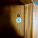 Pair Of Alfred Cox Matching ‘His & Her’ Walnut Wardrobes Mid Century Vintage Retro MCM