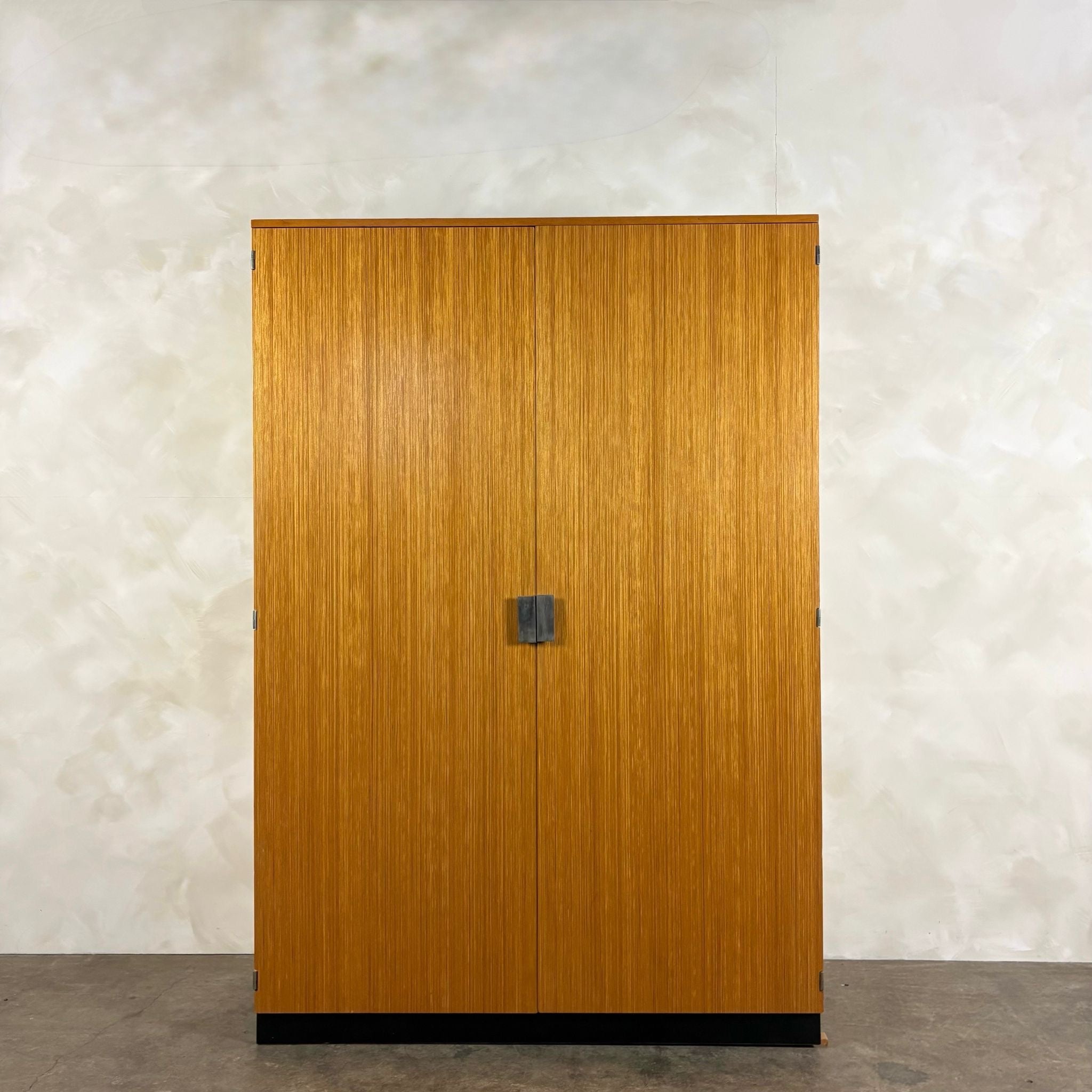 SOLD Mid Century Stag Fineline Pair Of Wardrobes By John & Sylvia Reid Vintage Retro MCM
