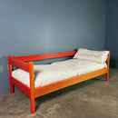 Red Habitat Vico Magistretti Carimate Three Seater Sofa/Daybed Mid Century Vintage Retro MCM