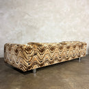 Howard Keith Original Diplomat Three Seater Sofa By HK London Diplomat Mid Century Vintage Retro MCM