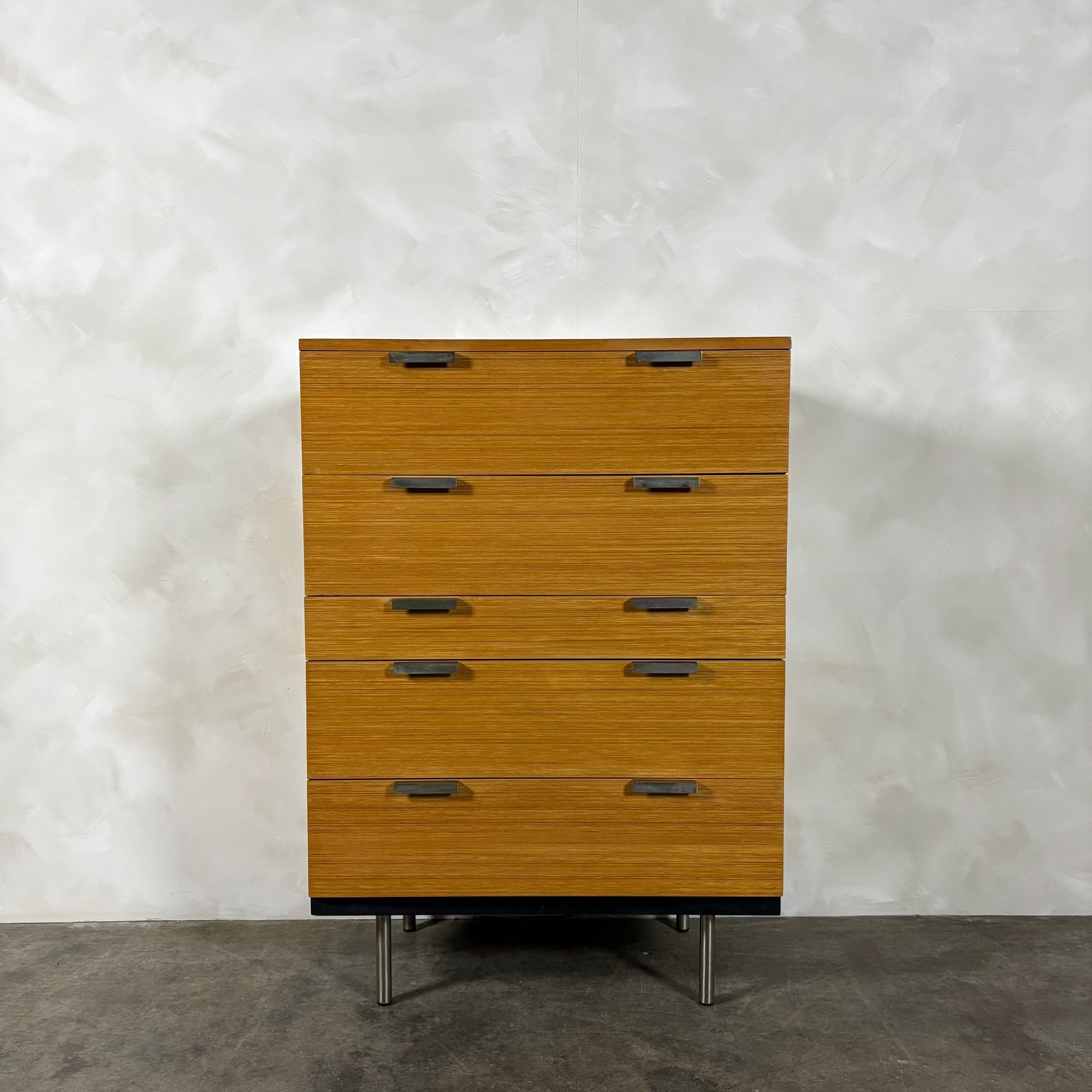 Mid Century Stag Fineline Tall Boy/Chest Of Drawers By John & Sylvia Reid Vintage Retro MCM