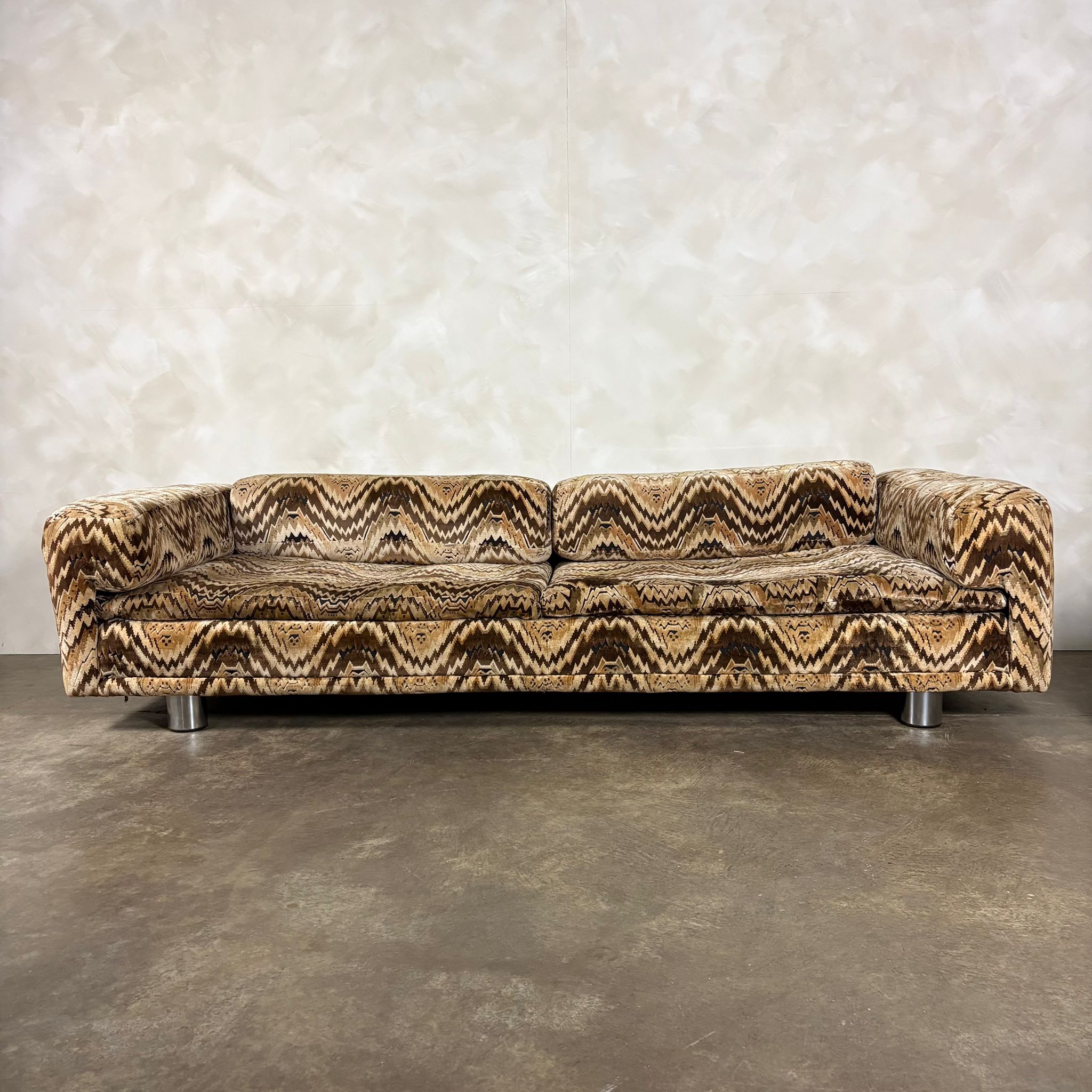 Howard Keith Original Diplomat Three Seater Sofa By HK London Diplomat Mid Century Vintage Retro MCM