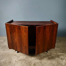 SOLD Robert Heritage Archie Shine Planar Cabinet Trolley Rosewood Sideboard Console Table Mid Century Vintage Retro MCM