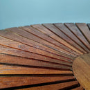 SOLD Danish Teak Daneline BKS 4 Garden Stacking Chairs & Table Mid Century Vintage Retro MCM