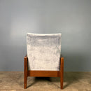 Guy Rogers Teak Lounge Chair Mid Century Vintage Retro MCM