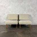 Pair Of Original Robin Day For Hille Telechairs 1953 Mid Century Vintage Retro MCM