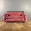 SOLD G Plan K’ang Two Seater Sofa & Armchair Pink Purple Mid Century Vintage Retro MCM