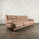 Mid Century G Plan Melissa Three Seater Sofa Leather Vintage Retro MCM