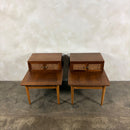 Pair Of Vintage American Of Martinsville Bedside Tables Nightstands Side End Tables Mid Century Retro MCM