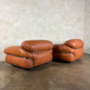 Sesann Cassina Armchair Gianfranco Frattini Italian Mid Century Vintage Retro MCM