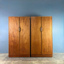 Pair Of Teak Wardbrobes Austinsuite Frank Guille Mid Century Vintage Retro MCM