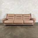 Mid Century G Plan Melissa Three Seater Sofa Leather Vintage Retro MCM