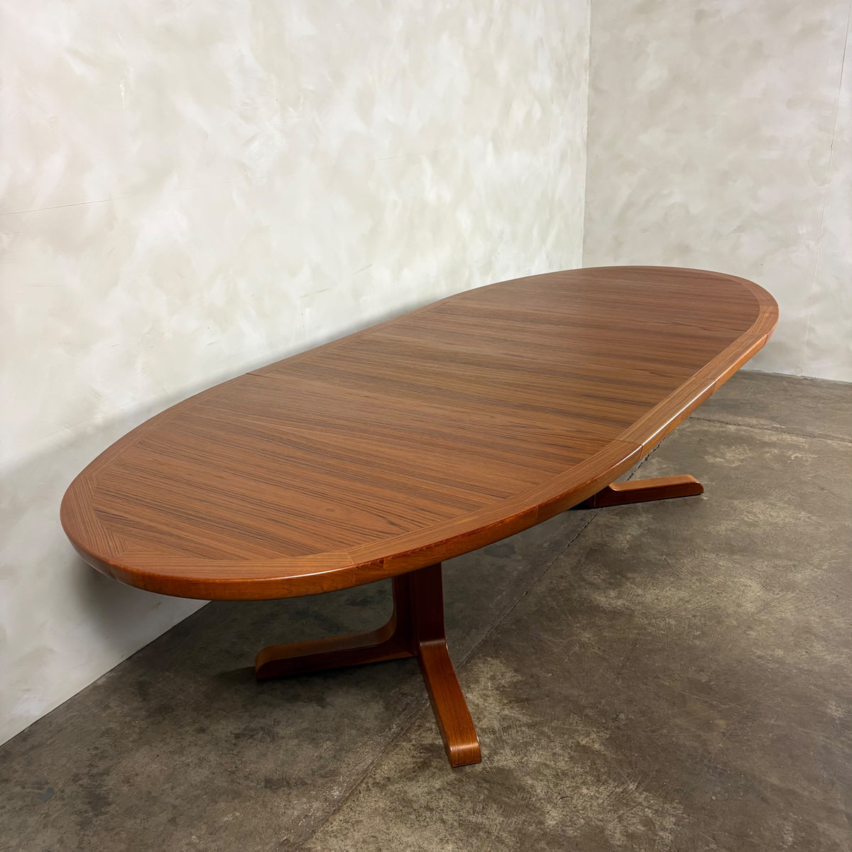 Danish Skovby Teak Extending Dining Table Mid Century Vintage Retro MCM