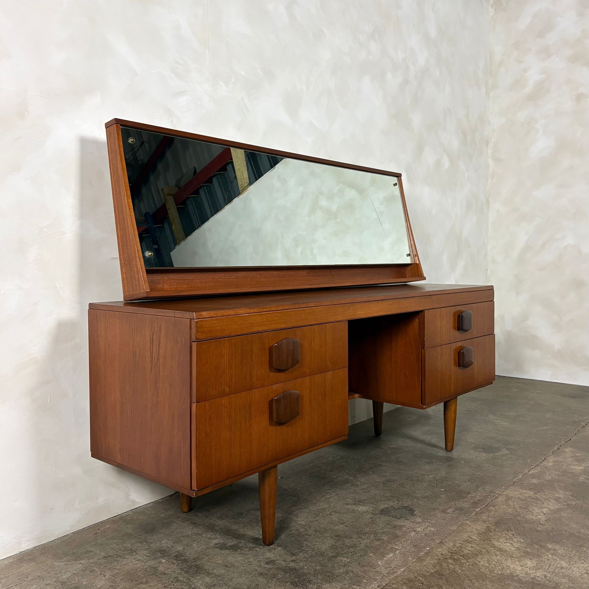 Stonehill Teak Dressing Table Mid Century Vintage Retro MCM