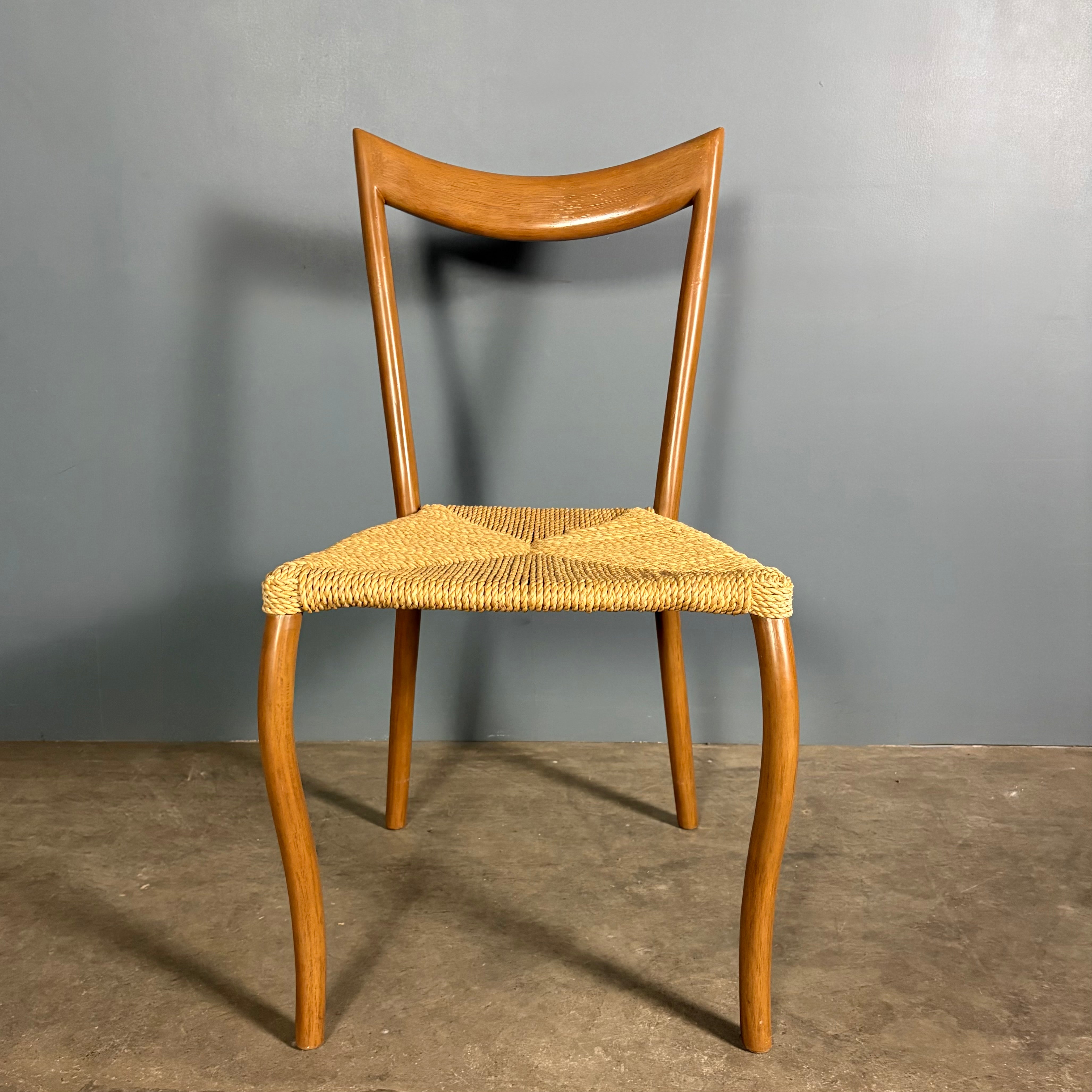 SOLD Eight Manila Dining Chairs By Val Padilla For Conran Mid Century Vintage Retro MCM
