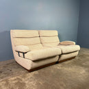 Pair Of Modular Armchairs/Two Seater Sofa Mid Century Vintage Retro MCM