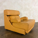 Tetrad Nucleus Leather Armchairs/Sofa Lounge Suite Mid Century Vintage Retro MCM