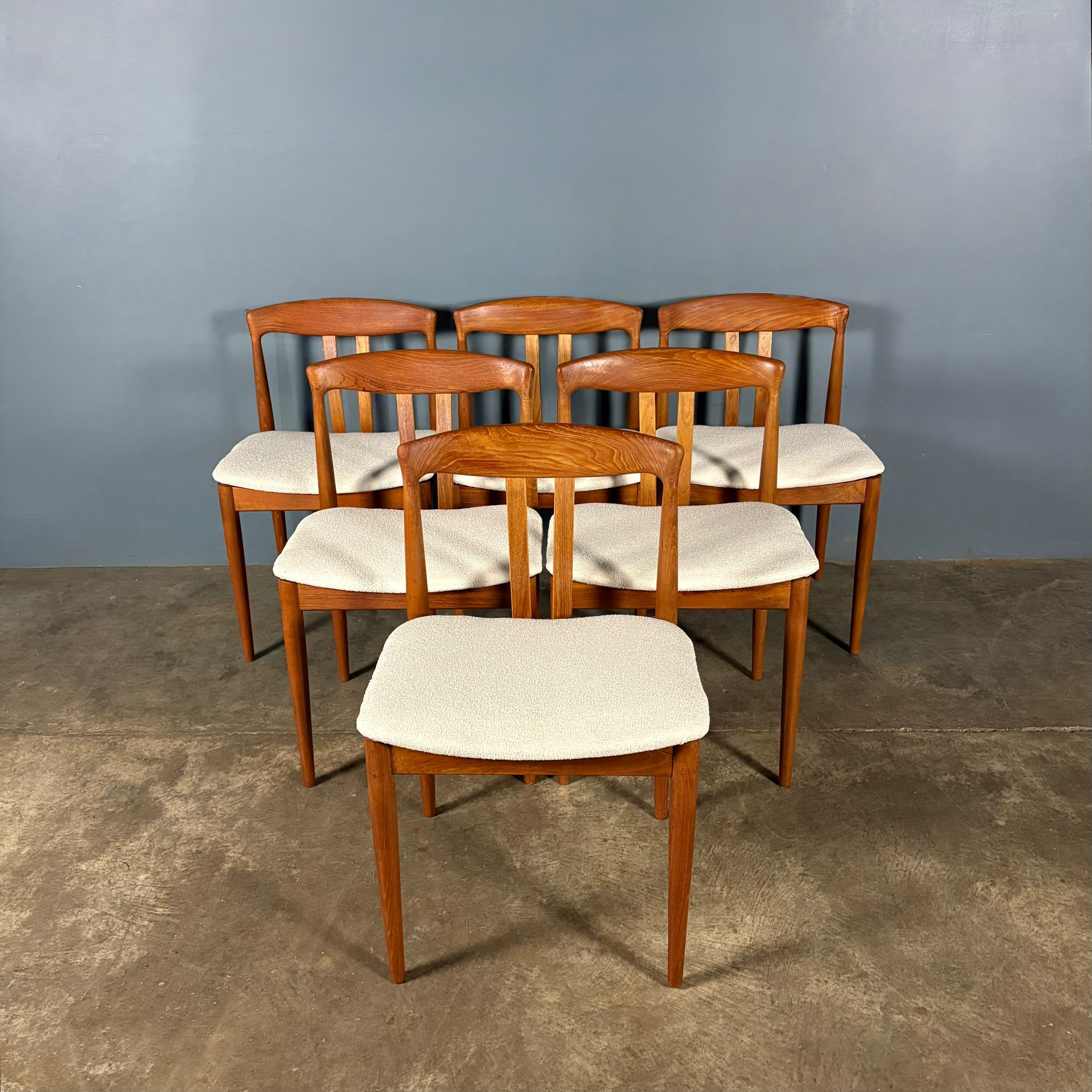 6 x Bramin Danish Teak Dining Chairs Mid Century Vintage Retro MCM