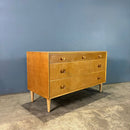 Meredew Oak Sideboard/Chest Of Drawers Mid Century Vintage Retro MCM Set 2
