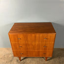 Mid Century Teak Chest Of Drawers Vintage Retro MCM