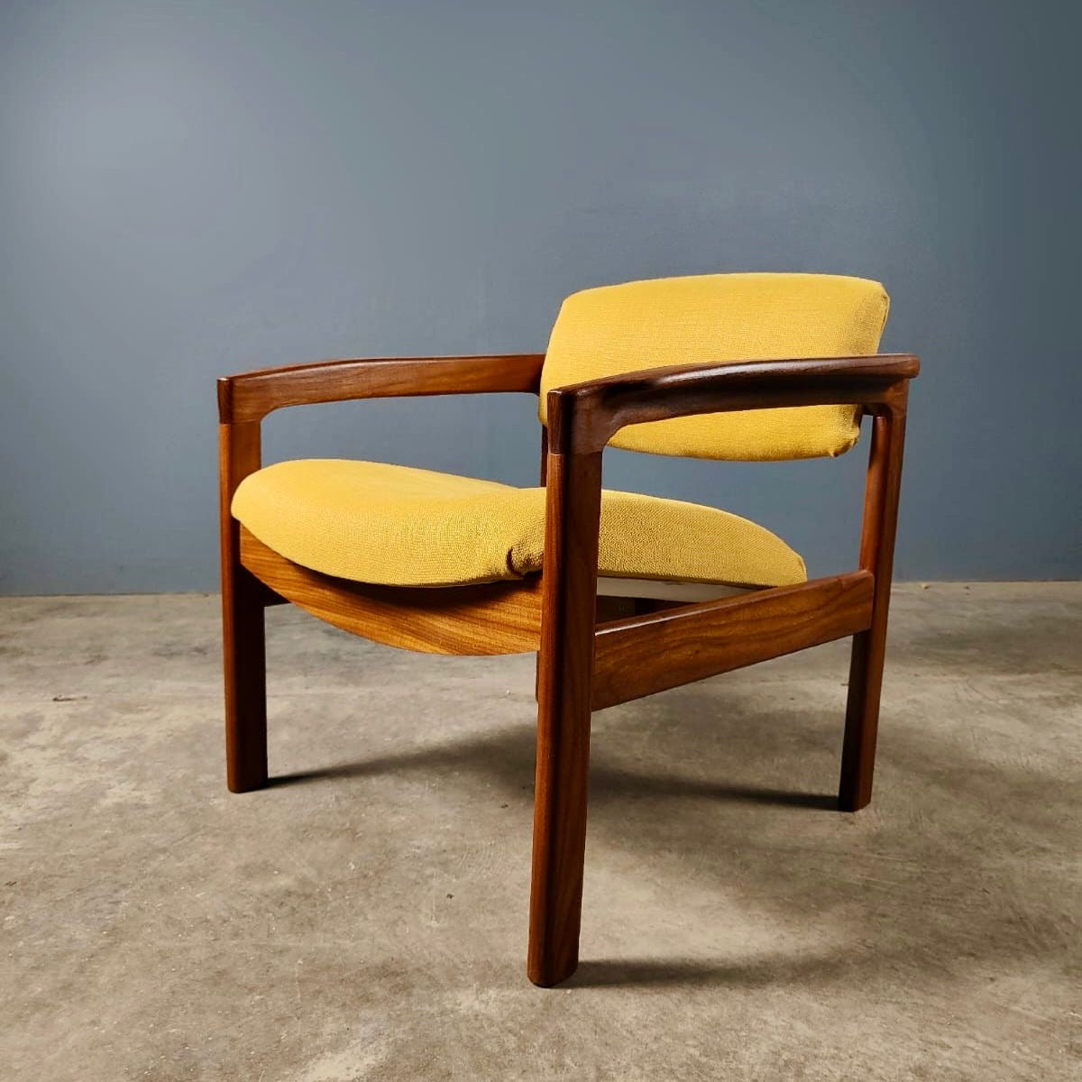 SOLD Mid Century Danish Teak Lounge Chair Vintage Retro MCM