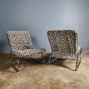 Pair Of Sling Lounge Chairs By Peter Hoyte Mid Century Vintage Retro MCM