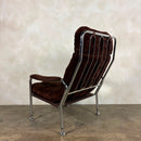 Pair Of Bo Eigert Stalbo Armchairs With Footstools Mid Century Vintage Retro MCM