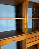 Gianfranco Frattini For Bernini Model 540 Teak Italian Modular Shelving System/Bookcase/Room Divider Mid Century Vintage Retro MCM