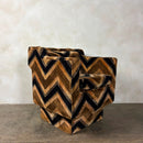 SOLD Milo Baughman Style Lounge Chair Jack Lenor Larsen Style Fabric Mid Century Vintage Retro MCM