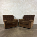 SOLD Mid Century G Plan Bronte Brown Armchair Vintage Retro MCM