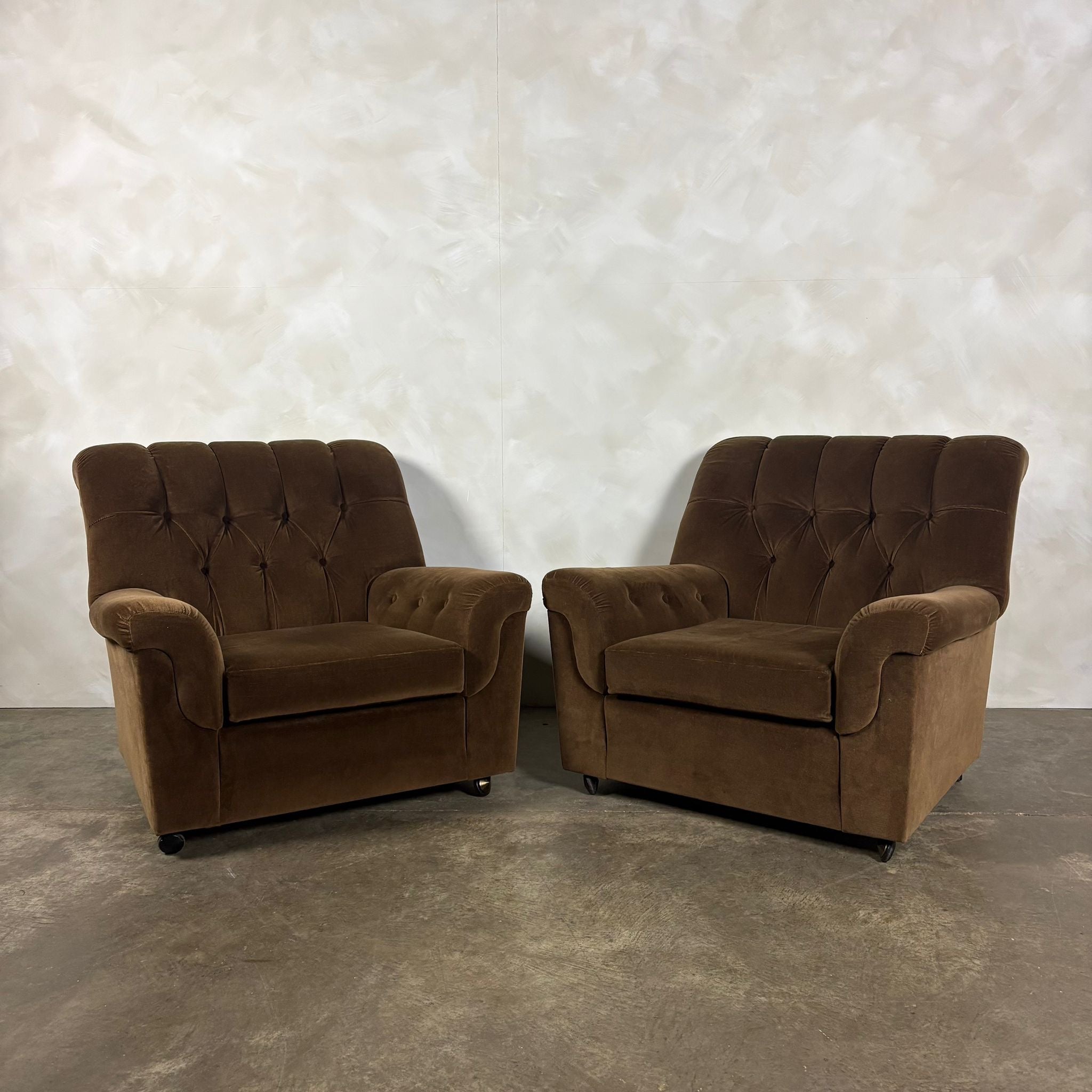 SOLD Mid Century G Plan Bronte Brown Armchair Vintage Retro MCM