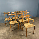 SOLD Eight Manila Dining Chairs By Val Padilla For Conran Mid Century Vintage Retro MCM