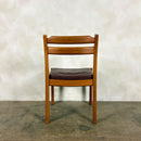 Set Of Eight 1970s Danish Teak Dining Chairs By Dyrlund Mid Century Vintage Retro MCM