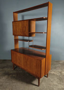 SOLD Mid Century G Plan Librenza Brasilia Teak Room Divider/Bookcase Vintage Retro MCM