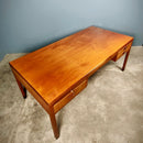 SOLD Danish Mahogany Executive Desk Ejner Larsen & Aksel Bender Madsen Willy Beck Mid Century Vintage Retro MCM