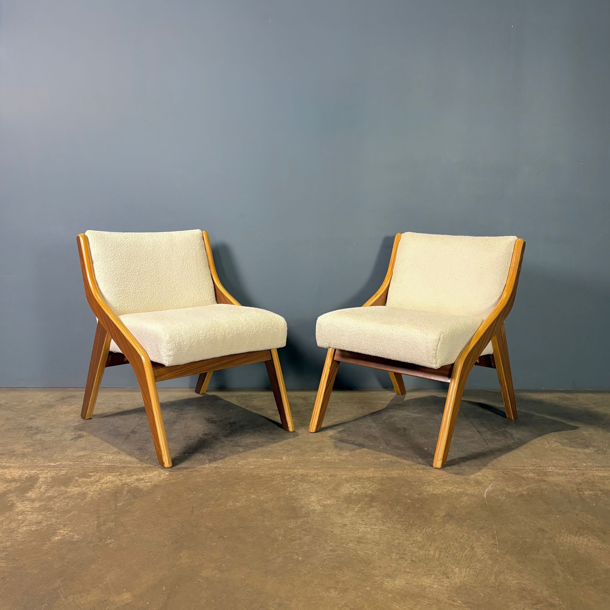 SOLD Pair Of Lounge Chairs Neil Morris From Morris Furniture Of Glasgow Mid Century Vintage Retro MCM