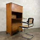 Antique Edwardian Tall Cabinet/Bookcase/Haberdashery Storage Drawers