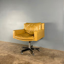 Pair Of ‘His & Her’ Matching Swivel Office Chairs Mid Century Vintage Retro MCM