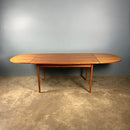 Teak Extendable Dining Table Mid Century Vintage Retro MCM