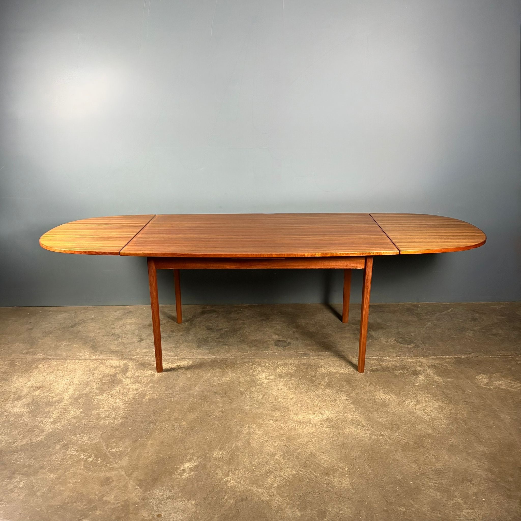 Teak Extendable Dining Table Mid Century Vintage Retro MCM