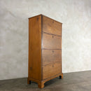 Antique Edwardian Tall Cabinet/Bookcase/Haberdashery Storage Drawers